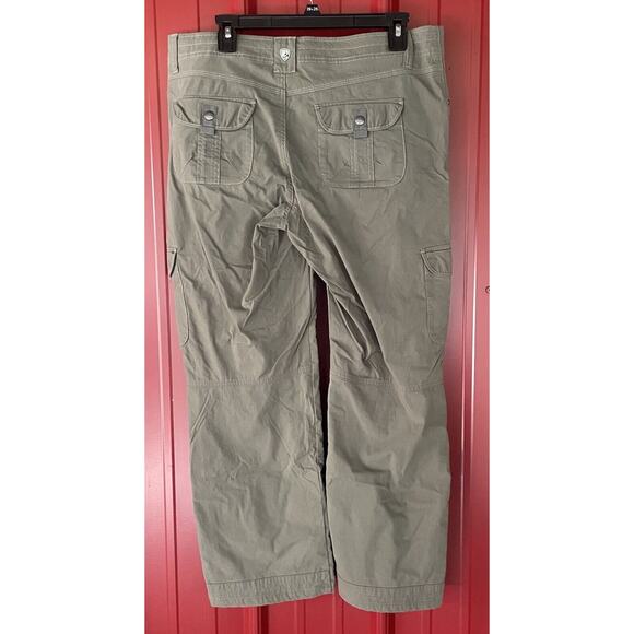 Kuhl Legendary Pants Cargo Stretch Hiking Active Outdoors Size 14 Extra Short - Picture 2 of 12